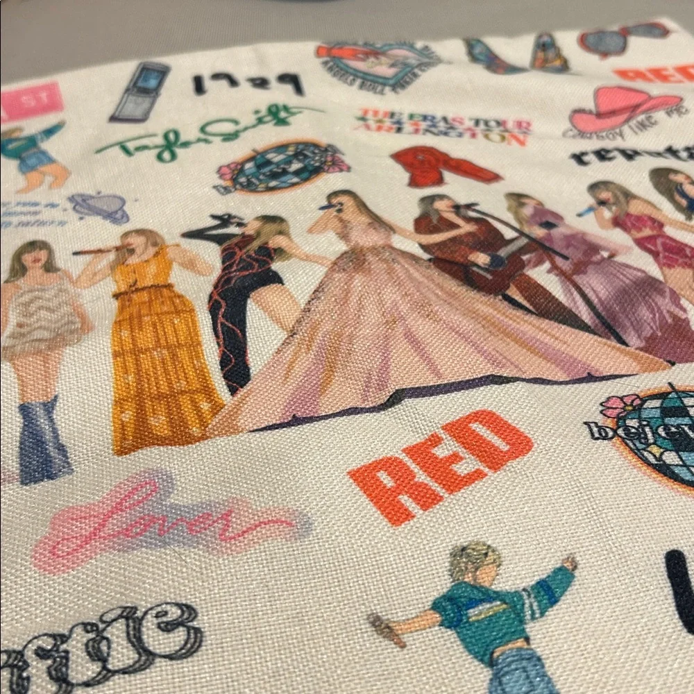 Taylor Swift Eras Tour Arlington Pillow Cover